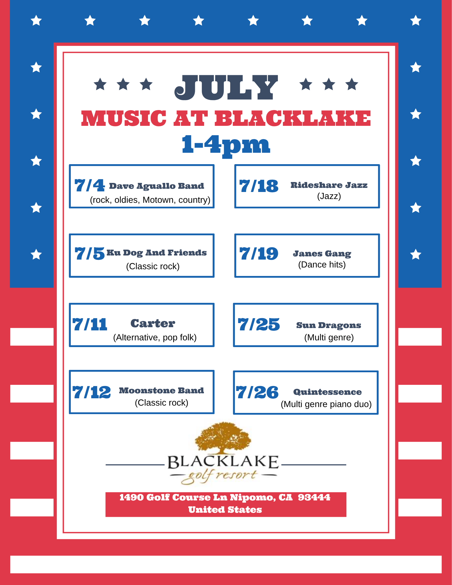 July Music 2026